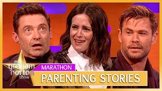 Hugh Jackman Gets Told Off By His Son  Celeb Parenting Stories  The Graham Norton Show [upl. by Janette56]