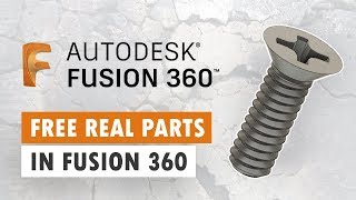 Fusion 360 McMasterCarr Import [upl. by Cleland]