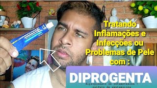 Tratando Piercing Inflamado  Granuloma e Etc com DIPROGENTA  piercingantibioticodiprogenta [upl. by Eeuqram163]