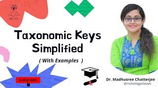 Taxonomic Keys SimplifiedWith Examples In just 6 minutes Class XI Biology NEET [upl. by Sabina]