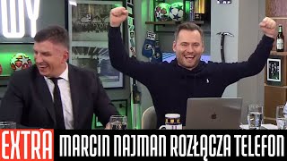 MARCIN NAJMAN ROZŁĄCZA SIĘ PRZEZ TELEFON W HEJT PARKU [upl. by Gefell917]