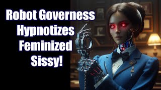 In the Future Android Governesses Feminize GenderNoncompliant Men at Sissy Reform School  ASMR [upl. by Rodrich]