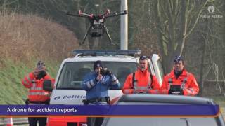 No Comment  A drone for accident reports [upl. by Larok848]