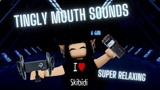 Roblox ASMR 💙fast various mouth sounds💙 [upl. by Valentia]