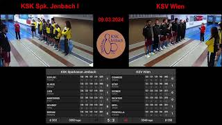 KSK Sparkasse Jenbach I vs KSV Wien [upl. by Atinra740]