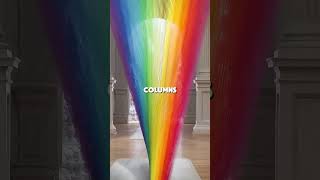 The Stunning Thread Rainbows of Gabriel Dawe Credit gabrieldaweig shorts [upl. by Eetnahs]