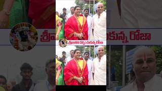 Rk Roja Visit Tirumala For God Venkateshwara swamy Darshan  Tirupati Darshan  SSP TV [upl. by Aibsel31]