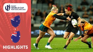 RWC2021 Match Highlights Australia v New Zealand [upl. by Danaher]