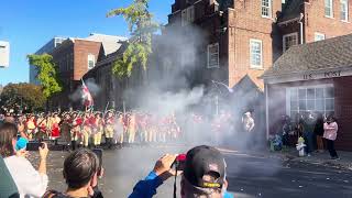 Redcoats during battle at 2024 Burning of Kingston [upl. by Teddy]