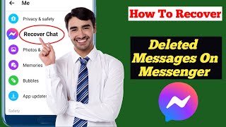 How to recover deleted messages on Messenger2024 [upl. by Lauri]