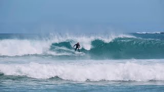 LYALL BAY SURFING 4K  Wellington NZ [upl. by Osanna872]