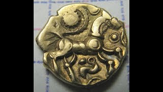 Breath taking Celtic gold quarter stater and Georgian milled gold [upl. by Gnouhc]