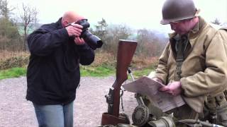 WW2 US Army Despatch Rider With quot43quot WLA Harley Davidson [upl. by Novelc]