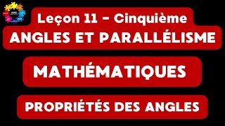 20  PROPRIÉTÉS DES ANGLES [upl. by Luapsemaj]