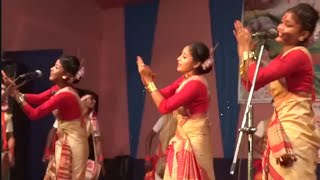 Bihu  bihu stage program  akhomiya bihu gaan  bihu dance 2019  bihu husori  assamese gaan [upl. by Atterys]