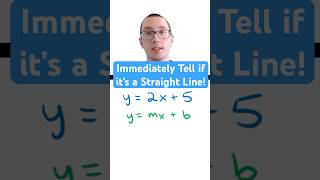 How to Immediately Tell if an Equation is a Straight Line [upl. by Ailema558]