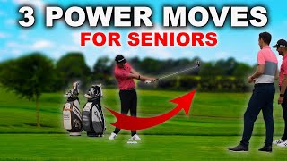 How SENIOR Golfers Hit Driver Straight and LONG  3 effortless power moves that you can learn [upl. by Aleacem246]