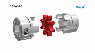 Shaft Coupling ROBAES from mayr power transmission [upl. by Drucilla548]