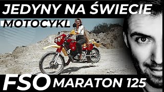 Jedyny motocykl w historii FSO MARATON 125 [upl. by Aihcila]