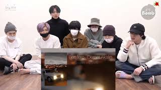 BTS reaction to BEN FERO demet akalın slowed [upl. by Timi987]