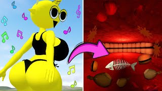 NEW WHATS INSIDE LOVE PINK YELLOW SONG SPRUNKI in Garrys MOD [upl. by Ibba]