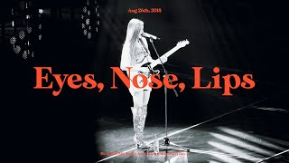 180826 BLACKPINK ROSÉ 블랙핑크 로제 Japan Arena Tour Makuhari Day3 직캠  눈 코 입 Eyes Nose Lips [upl. by Hun123]