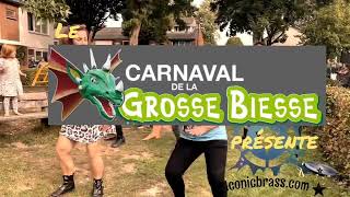 Iconic BrassBand au Carnaval de la Grosse Biesse en 2023 [upl. by Hsirk91]