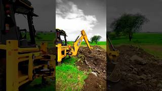 bulldozer Baba jindabad JCB 3DX shorts video viral short video [upl. by Immaj854]