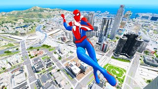 GTA 5 Epic Ragdoll GREEN SPIDERMAN VS RED MINIONVS GREEN HULK Euphoria Physics amp Funny Fails [upl. by Trebloc330]