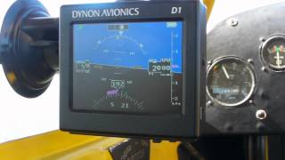 Dynon Pocket EFIS Flight Trial [upl. by Volnak]