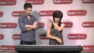 Christina Grimmies Piano Skills on Radio Disneys Celebrity Take with Jake [upl. by Auka]