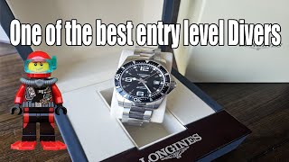 Longines Hydroconquest 41mm  One of the best entry level divers on the market [upl. by Amihc]