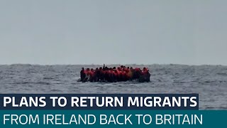 Ireland plans to return asylum seekers to the UK under new emergency laws  ITV News [upl. by Youlton]