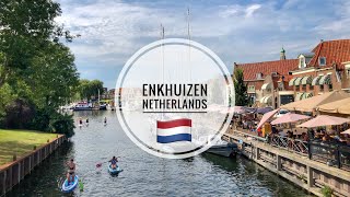 Enkhuizen Netherlands 🇳🇱 August 2023  Walking Tour 4k 60fps UHD [upl. by Fawnia]