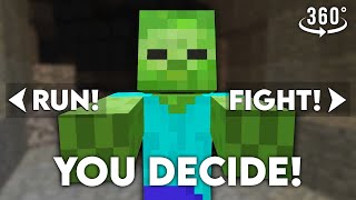 Choose your own Adventure in Minecraft 360° POV  Interactive [upl. by Synned]