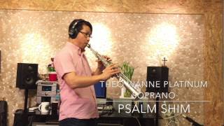 Theo Wanne Platinum Soprano Saxophonist PsalmShim 심삼종I Surrender All [upl. by Nylodnewg832]