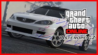 GTA Online  Karin Asterope GZ Úpravy a jazda Toyota Camry [upl. by Iba351]