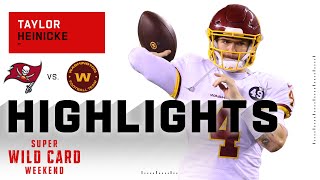 Taylor Heinickes Solid Game w 306 Passing Yds amp 2 TDs  NFL 2020 Highlights [upl. by Letti]