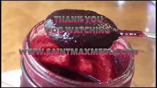 DIY Aronia Jam Recipe  Super Good And Super Easy [upl. by Eindys]