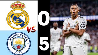 Real madrid vs Man City Highlights 2024 2nd leg 📲☢️✅ [upl. by Cynth213]