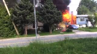 Delta House Fire May 132015 [upl. by Lida]