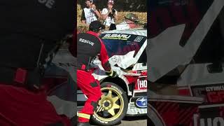 Travis Pastrana crashed at Goodwood [upl. by Okimik]