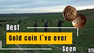 Best Gold Coin Ive Ever Seen Metal Detecting UK 2024 [upl. by Otrebor]