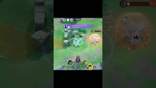 1 hp clutch tsareena Pokemon unite clips pokemonunite pokemon pokemonunite shorts shoislive [upl. by Ajoop690]