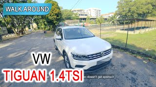 Part 1  2019 Volkswagen Tiguan 14TSI Highline  Malaysia POV Walk Around [upl. by Junina353]