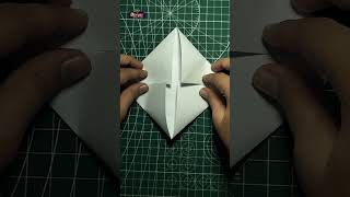 Paper Frisbee  Easy  Paper  Shreyas Art amp Craft  roadto1k diy easy origami paper shorts [upl. by Aketal]