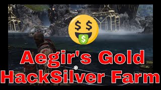 God of War Easy Money Exploit Aegirs gold Farm best gold farm [upl. by Rutger]