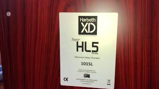 Unboxing news model Harbeth LH5 Super Plus XD [upl. by Darbee106]