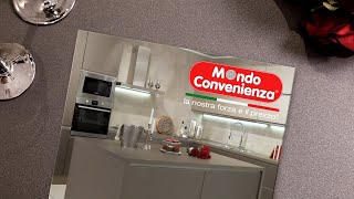 Cucina moderna con isola VERONICA  MONDO CONVENIENZA [upl. by Allertse903]