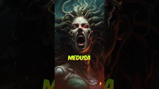 Dark Secret Behind medusa petrified Gaze mythology athena poseidon shorts reels [upl. by Sally]